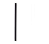 Durable Spine Bar A4 6 mm Black, Pack Of 50 Pieces, Ideal For Binding Unpunched Documents In Seconds, Holds Up To 60 A4 Sheets