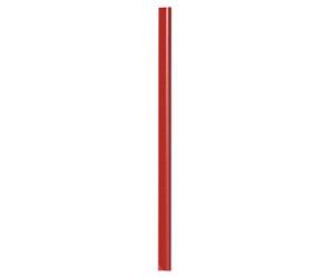 DURABLE Spine Bars 2931/03 A4 Red Plastic Red 1.3 x 0.6 x 29.7 cm Pack of 50