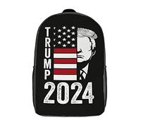 Durable Sports Bag 2024 Trump Travel Bag Colorful Students Bookbag for Hiking, Travel, Work, 42X32X14Cm