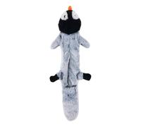 Durable Squeaky Penguin Dog Toy for Aggressive Chewers Interactive TPR Chew Indoor Outdoor Pet (Grey, 45x15cm)
