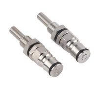 Durable Stainless Steel Keg Ball Lock Post Connector Set for Home Brewing