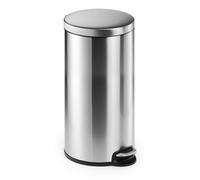 Durable Stainless Steel Soft Release Fingerproof Coating Pedal Bin 30 Litre 3403