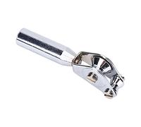 Durable Stainless Steel Roller Rod Tip Guide for Big Fish Fits Various Fishing Rods 4 Options 5cm-6cm Silver 1pc (7#)