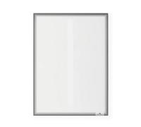 Durable Info Pocket A4 Static Cling - UV and Heat Resistant Display Frames for Glass Surfaces - Perfect for Retail Shop and Car Windows - 5 Pack - Grey