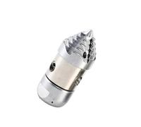 Durable steel rotary sewer spray nozzle, G3/8 thread for long term high pressure maintenance on pipe networks efficient cleaning