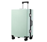 Durable Suitcase for Women Carry On Luggage Lightweight Hardside Suitcase with Spinner Wheels Hard Shell Suitcase Retro Suit Case,C-20In