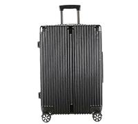 Durable Suitcase for Women Large Capacity Carry On Luggage Combination Lock Suitcase for Men Women Luggage Suitcase Retro Suit Case,F-24In