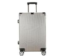 Durable Suitcase for Women Large Capacity Carry On Luggage Combination Lock Suitcase for Men Women Luggage Suitcase Retro Suit Case,G-24In