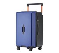 Durable Suitcase for Women Luggage Large-Capacity Wide Thickened Password Hardside Luggage Universal Wheel Zipper Retro Suit Case,D-28 Inch