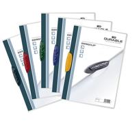 Durable SWINGCLIP 30 Document Swing Clip File Folder | 25 Pack | A4 Assorted