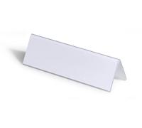 Durable Table Place Name Holder 61x210mm Clear (Pack of 25) 8052/19