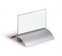 Durable Table Place Name Holder Deluxe 52 x 100mm Includes Aluminium Base Pa