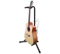 Durable Telescopic Tripod Single Guitar Bass Floor Stand Adjustable Foldable