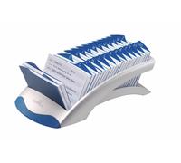 DURABLE Telindex Desktop Address Card Holder - 500 Cards & A-Z Index, Black