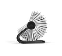 Durable TELINDEX Rotary Address Card Holder | 500 Cards & A-Z Index | Black