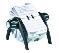Durable TelIndex Rotary Address Card Holder | Includes 500 Pockets | Includes A-Z Index | Made from Plastic