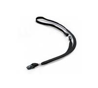 Durable Textile Badge Lanyard 10mm Black - Pack of 10 (8119/01)