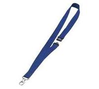 Durable Soft Neck Lanyards with Clip and Safety Release, 10 Pack, Black - 813701