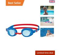 Durable Tinted Kids Swimming Goggles with Slide Closure & Safety Features 6-14