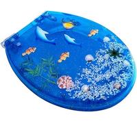 Durable Toilet Seat with Slow Descent Function Made of Resin Material