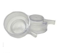 Durable tool 2 x Yamitsu Kockney Koi Algae Master UV Clear Plastic End Caps UVC Spare Part