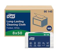 Durable Tork Cleaning Cloths (W8), White