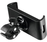 Durable Tough CLAMP XL Tablet Holder, Attaches via Clamp, 360 Degree Rotatable and Lockable, for Tablets 7-13 inch, Optimal for Trolleys and Bars, Black