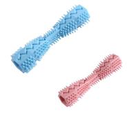 Durable Tpr Material Dog Chew Toy, Indestructible Dental Bone, Safe And Durable, Suitable For Dogs That Love To Chew. (Blue+Pink)