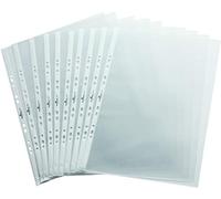 Durable Punched Pockets for 8572 and 8569 A3 Landscape Table Top Presenter - Pack of 10