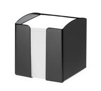 Durable TREND 800 Sheet Note Box Memo Pad Cube | 6 Pack | Black