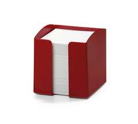 Durable TREND 800 Sheet Note Box Memo Pad Cube | 6 Pack | Red