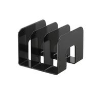 Durable TREND Magazine Stand Desk File Holder Book Organiser | 2 Pack | Black