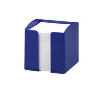 Durable Trend Note Box with 800 White Paper Notes - Opaque Blue