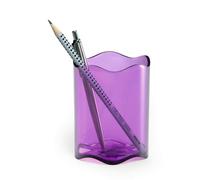 Durable Trend Pen Cup Clear Purple