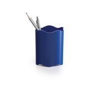 Durable TREND Pen Pot Pencil Holder Desk Tidy Organiser | 6 Pack | Blue