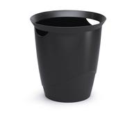 Durable TREND Plastic Waste Recycling Bin | 16 Litre | Black