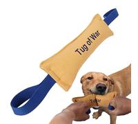 Durable Tug Toy - Strong Dog Bite Pad with 2 Comfortable Handles, Tough Training Gear for Pets, Long Lasting Chew Resistant Design | Medium Large Dogs Outdoor Play Fitness