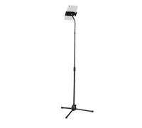 Durable TWIST 360 Gooseneck Tablet and Phone Holder iPad Tripod Stand | Black