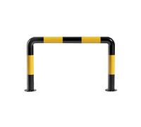 Durable U-Shape Security Bollards - Heavy-Duty Sidewalk Protectors for Parking Spaces & Road Safety, Ideal for Urban Areas & Traffic Management