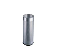 Durable Umbrella Stand Silver Made From Strong Stainless Steel Perforated De