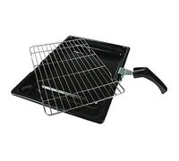 Durable Universal Oven Cooker Grill Pan Rack & Handle 380 x 280mm