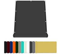 Durable UV Resistant 150x350cm Dark Gray Shade Cloth Waterproof Oxford Canopy for Patio Backyard and Camping Ideal Sun Protection Awning for Outdoor Spaces