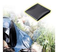 Durable UV-Resistant Black Pond Liner 7m Flexible Waterproof Membrane for Koi & Fish Ponds Ideal for Small & Large Water Gardens Wildlife Ponds