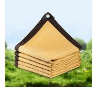 Durable UVResistant Shade Cloth Windproof Privacy Screen for Patio Waterproof Sun Shade Sail (8.0M x 10.0M/26.2FT x 32.8FT) Reusable Outdoor Canopy for Garden Protection