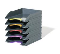 Durable VARICOLOR Letter Tray Set
