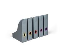Durable VARICOLOR Magazine Rack Document Desk File Organiser - 5 Pack