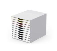 Durable VARICOLOR Mix 10 file storage box Plastic Multicolour, White