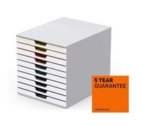 Durable VARICOLOR Mix 10 file storage box Plastic Multicolour, White