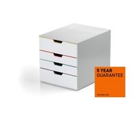 Durable VARICOLOR MIX Desktop Organiser 4 Drawer Colour Coded Storage