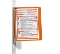 Durable Vario Magnet Wall 5 Orange